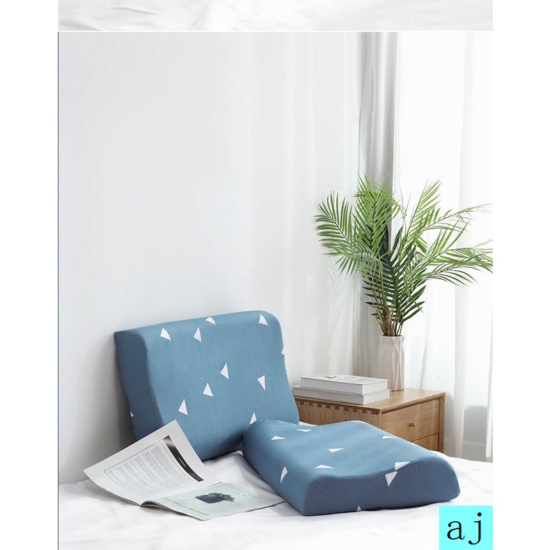 Một cặp vỏ gối cao su non một người / hai người nằm dành cho người lớn và trẻ em 50x30 60x40