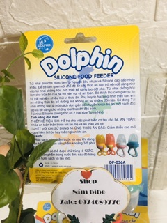Túi tập nhai cao cấp Dolphin cho bé