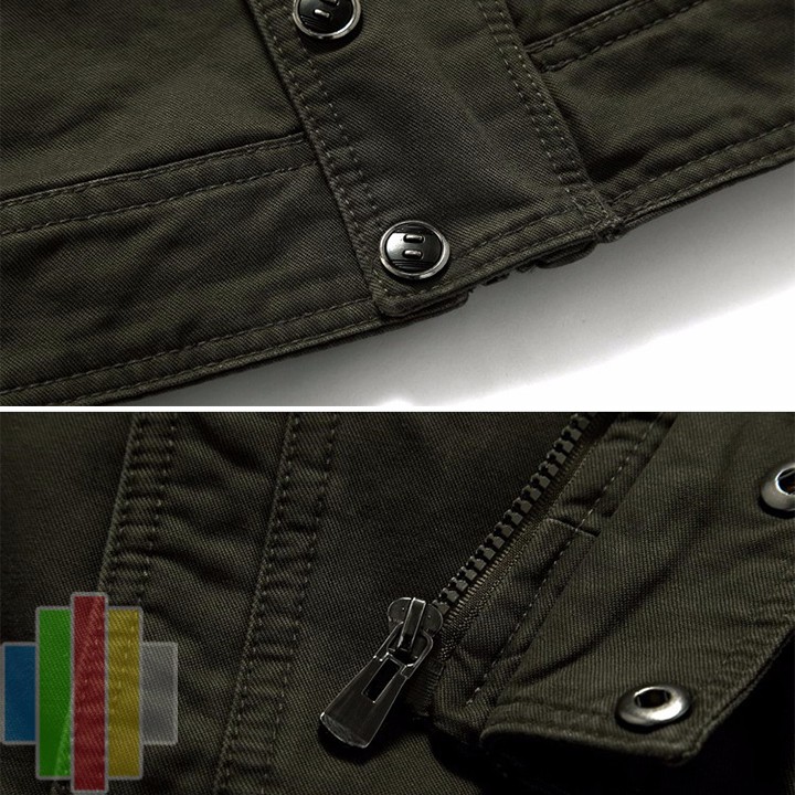 Áo Jackets nam phong cách lính BH14A8331 650k