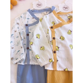 Bộ yukata cho bé mặc nhà( thiết kế mới)