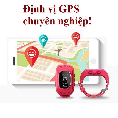 Đồng Hồ Trẻ Em Thông Minh Định Vị GPS,Chống Nước DK08,Hỗ Trợ Phần Mềm Tiếng Việt-Tiện Ích Cho Phụ Huynh