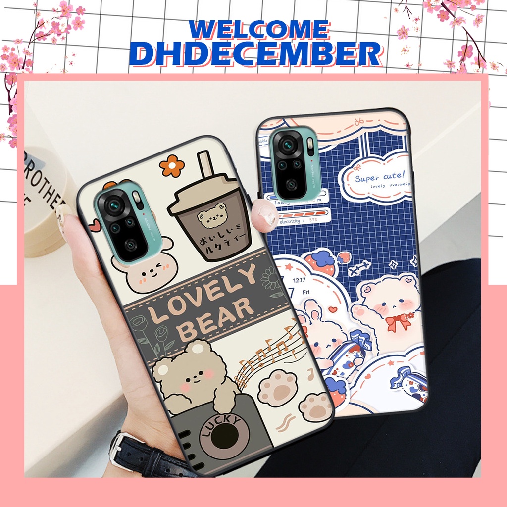Ốp lưng Xiaomi REDMI NOTE 10 in hình nice ,good luck happy ốp xinh viền dẻo đẹp chất