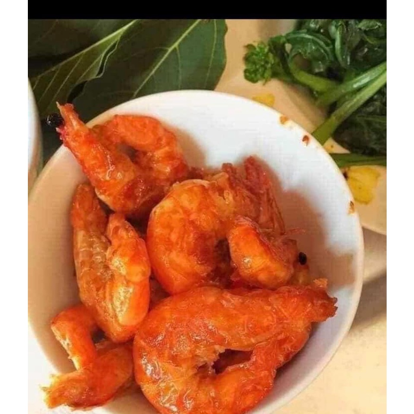 Tôm lột size to 500gr, Tôm thẻ lột  3M FOOD HS