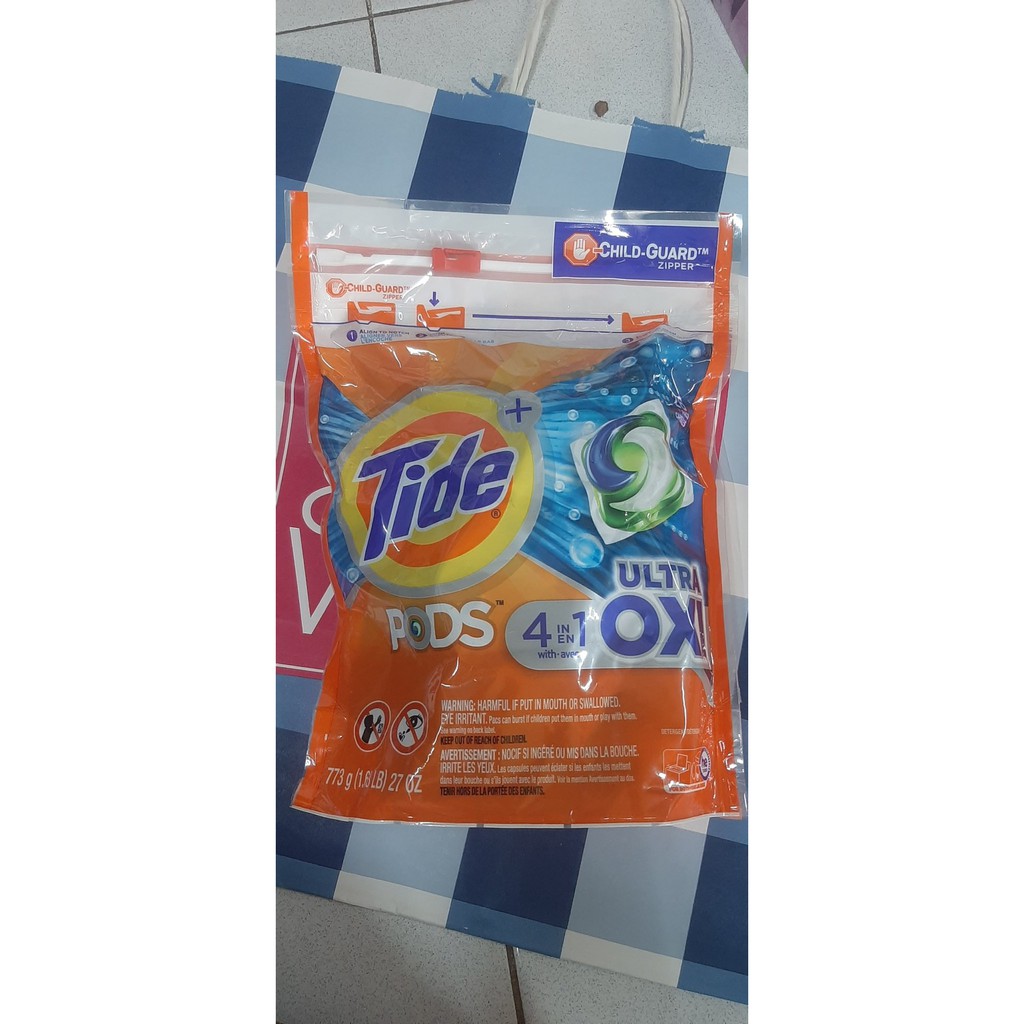 tide pods Oxi Ultra 4 in 1