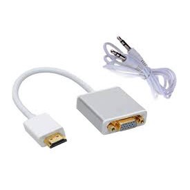 - Cáp HDMI -> VEGA có âm thanh