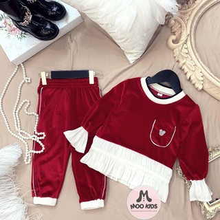 Set nhung phối tơ cao cấp cho bé