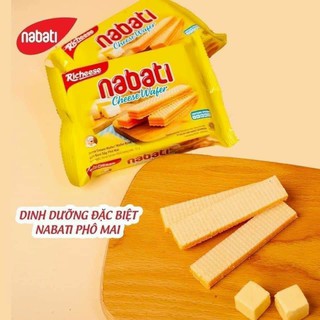 Bánh xốp Nabati 24g nhân phô mai - socola ( 1 CÁI random )