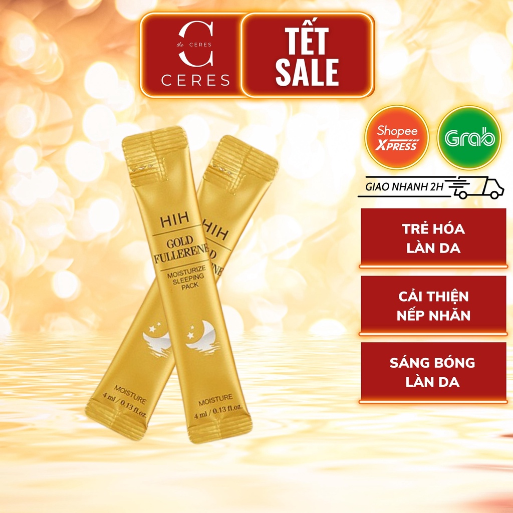 Mặt Nạ Ngủ HIH - 1 Gói Lẻ Mask Dưỡng Trắng Cấp Ẩm Cho Da Mặt