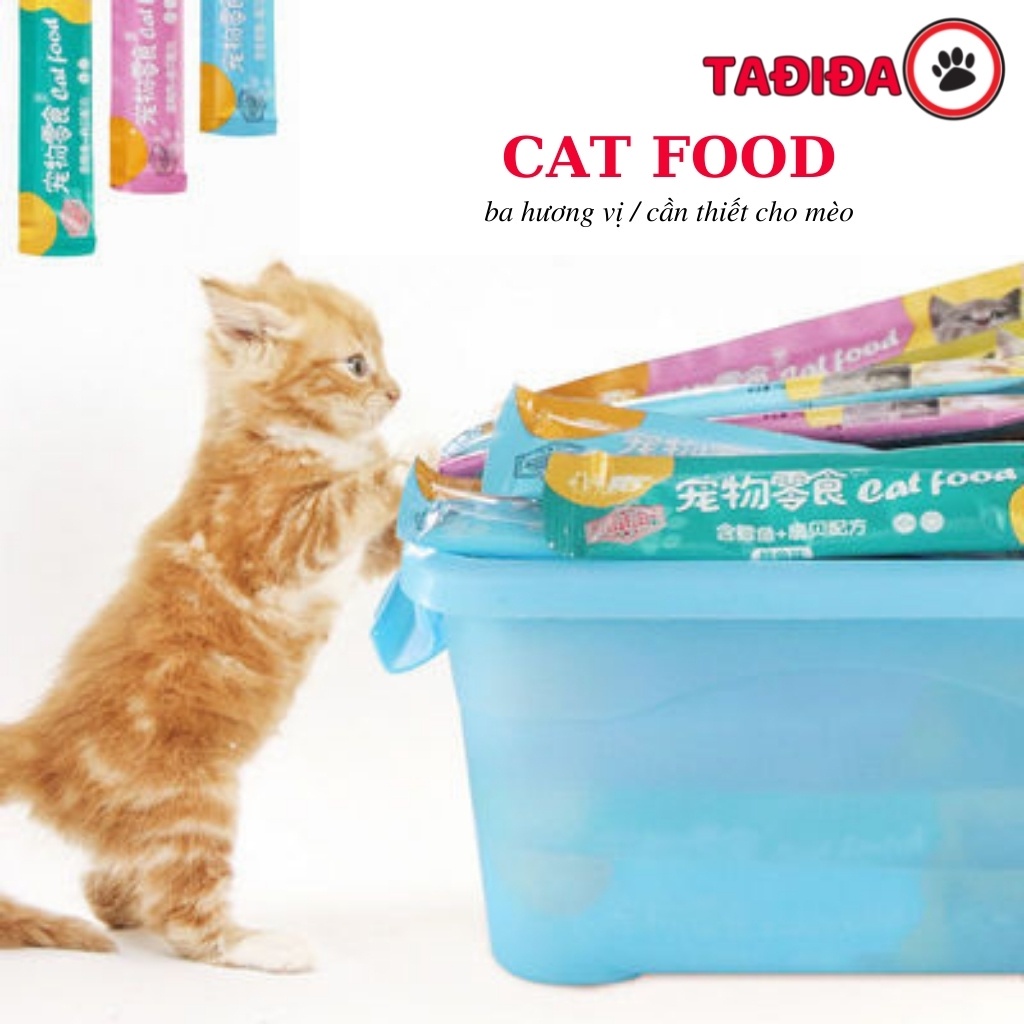 Súp thưởng cho Mèo Cat Food ( Shizuka) , Thức ăn cho Mèo đầy đủ dinh dưỡng - Tadida Pet