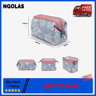 Túi Đựng Đồ Trang Điểm - Mỹ Phẩm - Phụ Kiện - Túi Mini Họa Tiết Du Lịch Chống Thấm Nước - A887 - Ngolas