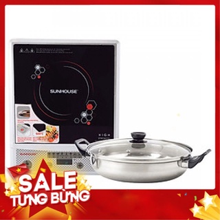 ❄❄Bếp điện từ cơ SUNHOUSE SH6150 🌻Tặng kèm Nồi Lẩu 🌻Bảo hành 12 tháng