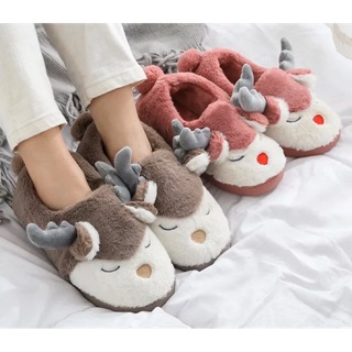 Dép bông Tuần Lộc Cute