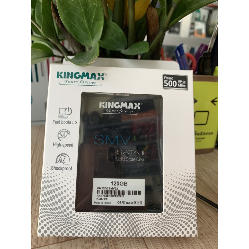 Ổ cứng SSD Kingmax 120GB SMV32 - Chính hãng 95