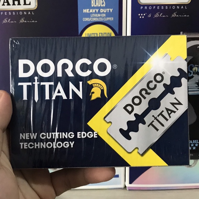 Dao lam Dorco Titan Hộp 100 lưỡi