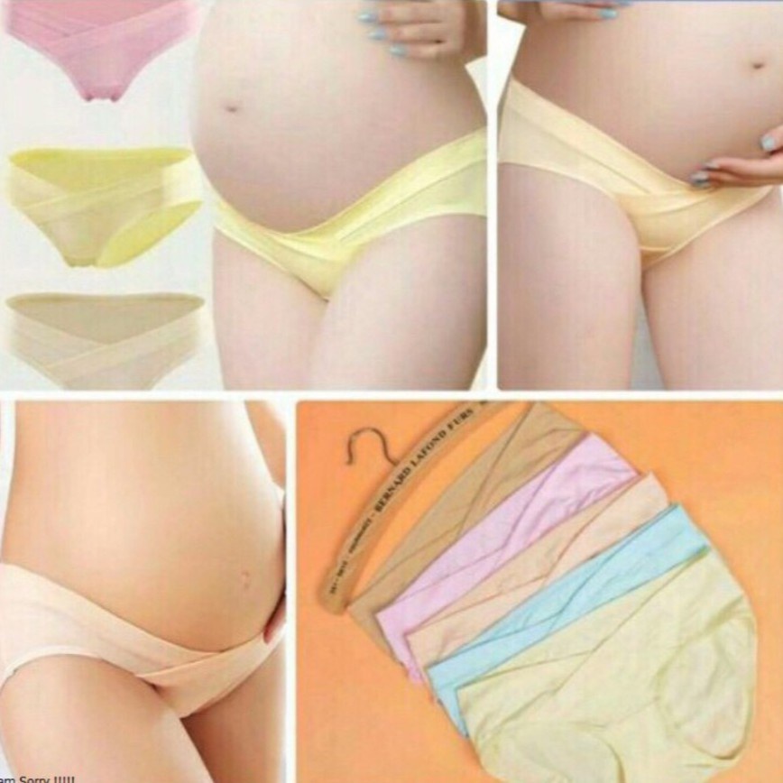 Quần cho bà bầu, |GIÁ HUỶ DIỆT| quần lót bầu, quần lót cạp chéo dành cho mẹ bầu