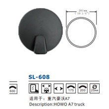 Gương chiếu hậu xe tải howo chính hãng 371 336 380 375 360