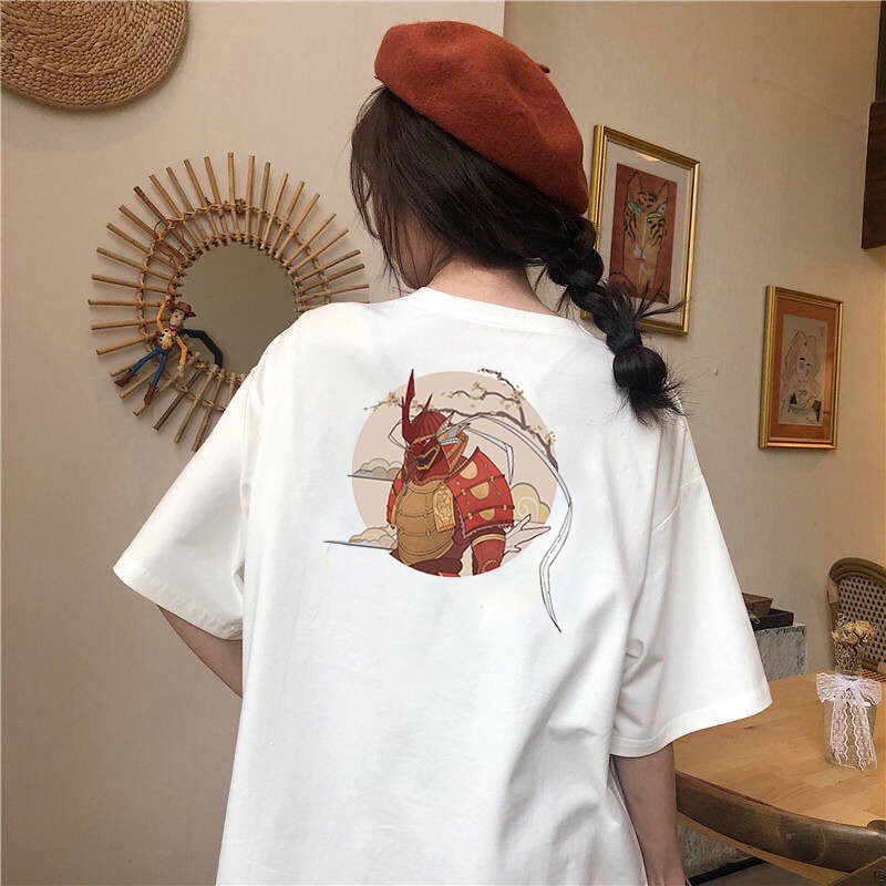 Áo thun tay lỡ nữ form rộng Samurai form rộng vải dày mịn 2020T1830