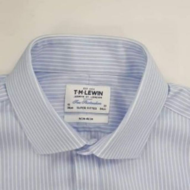 Sơ mi TM LEWIN XANH NHẠT