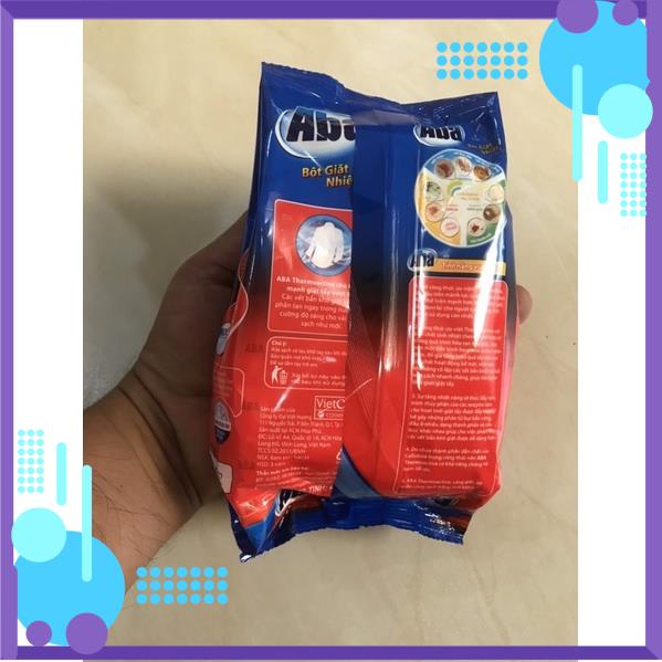 Bột giặt Aba 800g - Suft 380g