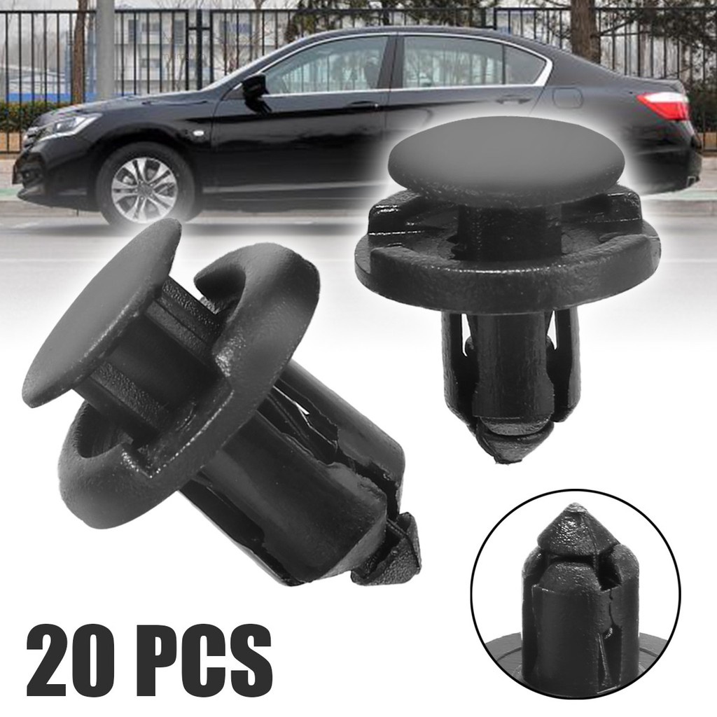 Set 20 đinh tán nhựa lỗ 8mm,10mm cho xe hơi Honda Civic Accord , ô tô