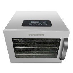 Máy sấy trái cây rau củ Tiross TS9683 ( Inox- 6 khay)