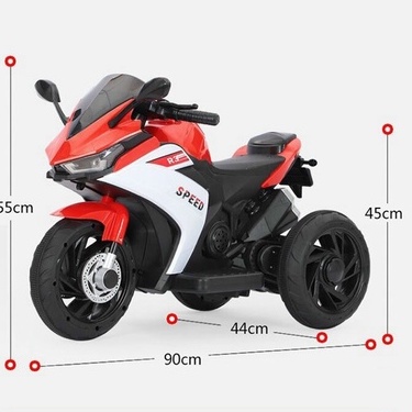 Xe Máy Điện 3 Bánh Trẻ Em Xe máy điện trẻ em speed 618 3 bánh Sport siêu chất