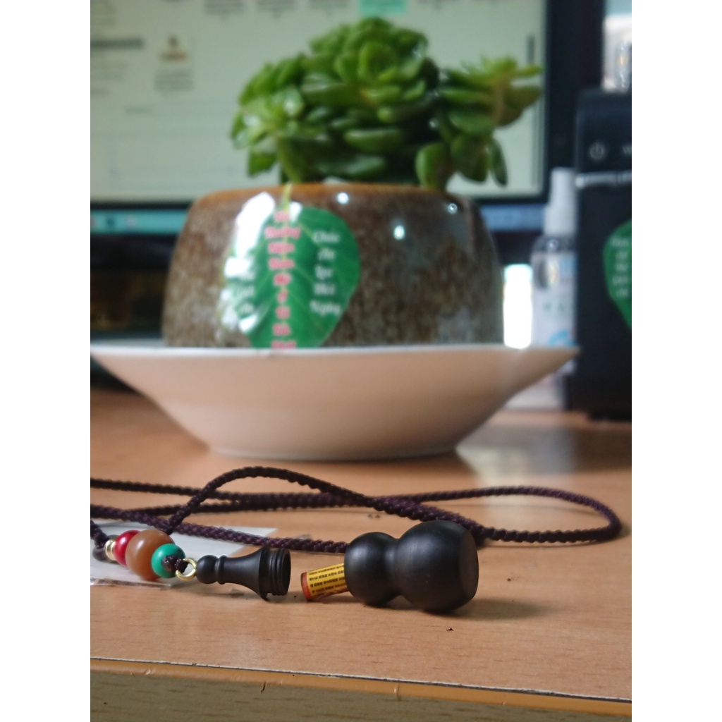 Dây đeo cổ CHÚ LĂNG NGHIÊM hình hồ lô
