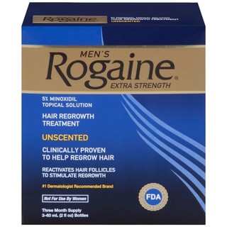 Thuốc mọc tóc dành cho nam Men's Rogaine Extra Strength 60ml ( 3 chai x 60 ml )