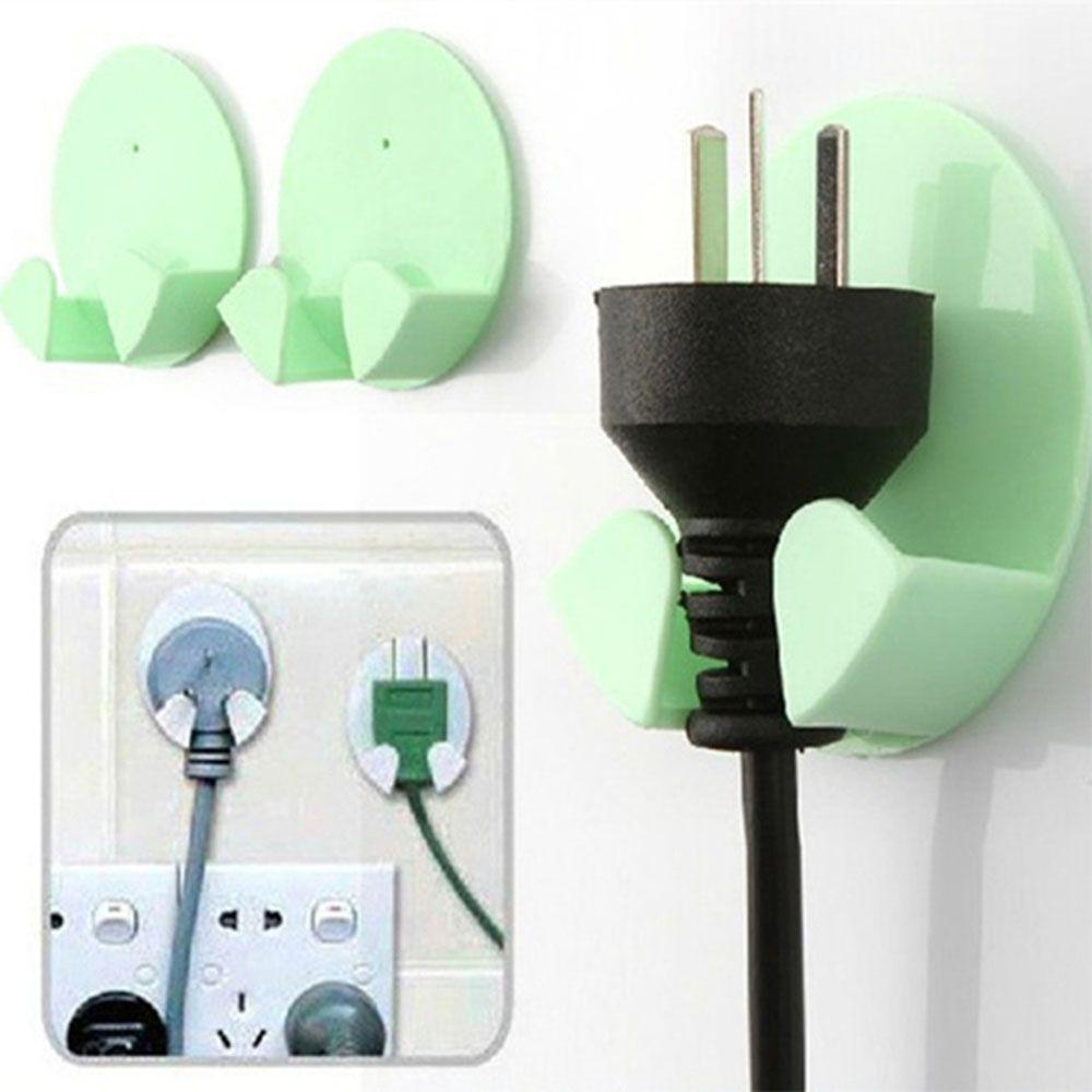 2 Móc Treo Đồ Dán Tường Đa Năng Màu Sắc Ngẫu Nhiên