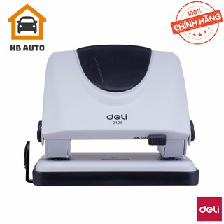 Máy Đục Lỗ 20 Tờ Deli 125 – Bấm Lỗ 20 Tờ Deli 125 – Văn Phòng Phẩm – Đồ Dùng Học Sinh – In Ấn – Photocopy - HIBUCENTER