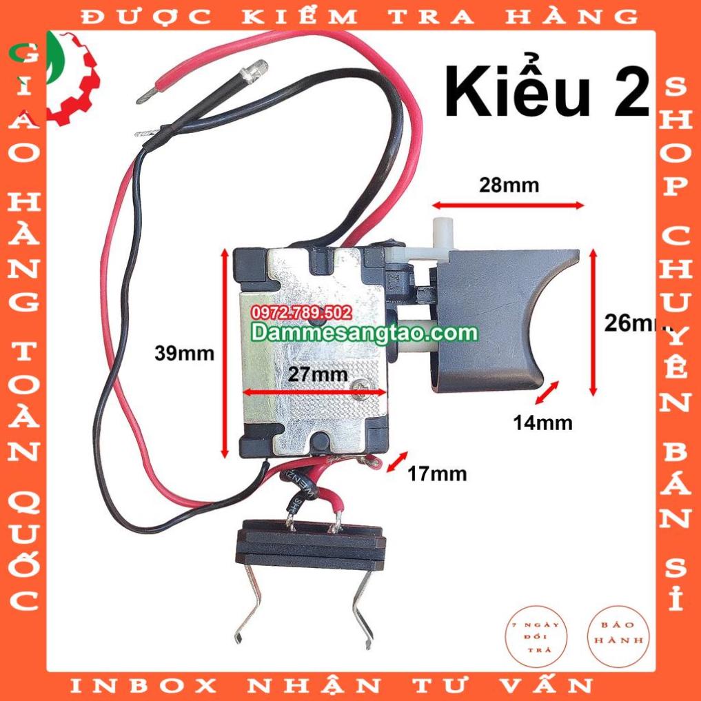 DMST Công tắc cò máy khoan pin Kiểu 1 2 3 angoc
