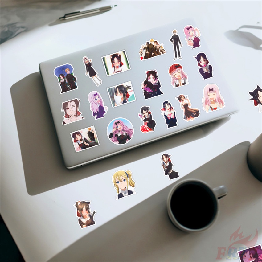Bộ 100 Cái/Bộ ❉ Miếng Dán Hình Kaguya Sama: Love Is War Series B Shinomiya Kaguya ❉ Miếng Dán Trang Trí Thời Trang