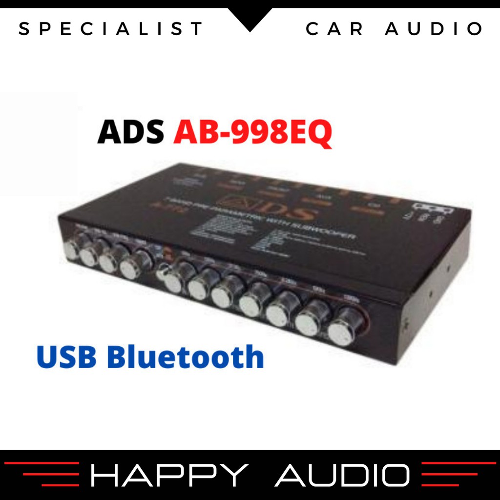 Hệ Thống Âm Thanh Karaoke Kỹ Thuật Số Ads Ab-998eq Kết Nối Bluetooth Thẻ