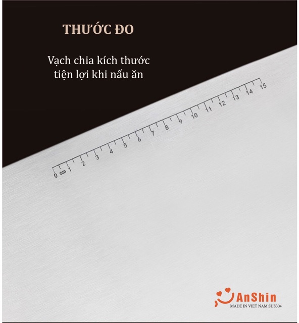 Thớt inox 304, thớt Anshin hàng Việt Nam