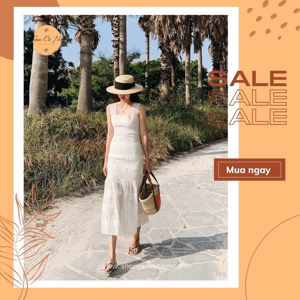 Mũ nón cói Gaucho nơ lụa cao cấp Tiệm Cô Hìn làm từ cói tự nhiên 100% ship trong 1h đóng thùng không hỏng mũ