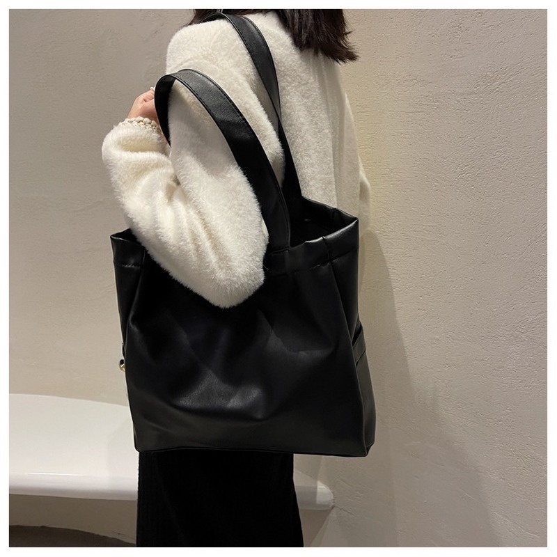 Túi Xách Màu Trơn Phong Cách retro Mới 2022 NB00431