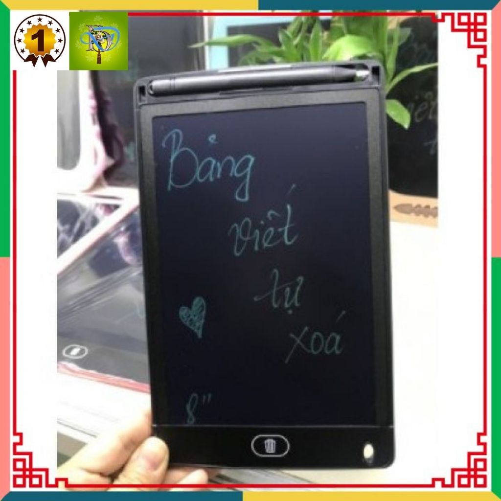 Bảng viết,bảng vẽ tự xóa thông minh thúc đẩy sự thông minh cho bé với màn hình 8,5 inch.