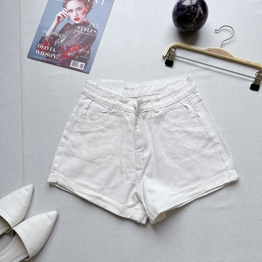 Quần Short Denim Ngắn Co Dãn Chất Đẹp | Smide Clothing
