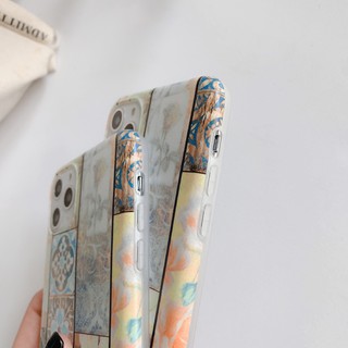 Ốp iPhone Gạch Hoa Vintage iPhone 7Plus/8Plus/X/Xs Max/11/11 Pro Max - ốp iphone