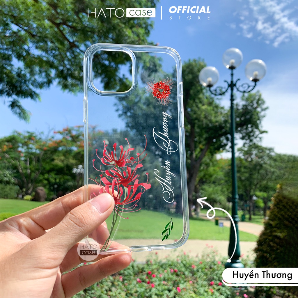 Ốp Lưng In Tên Theo Yêu Cầu Cho iPhone Samsung Oppo Realme Vivo Xiaomi Huawei