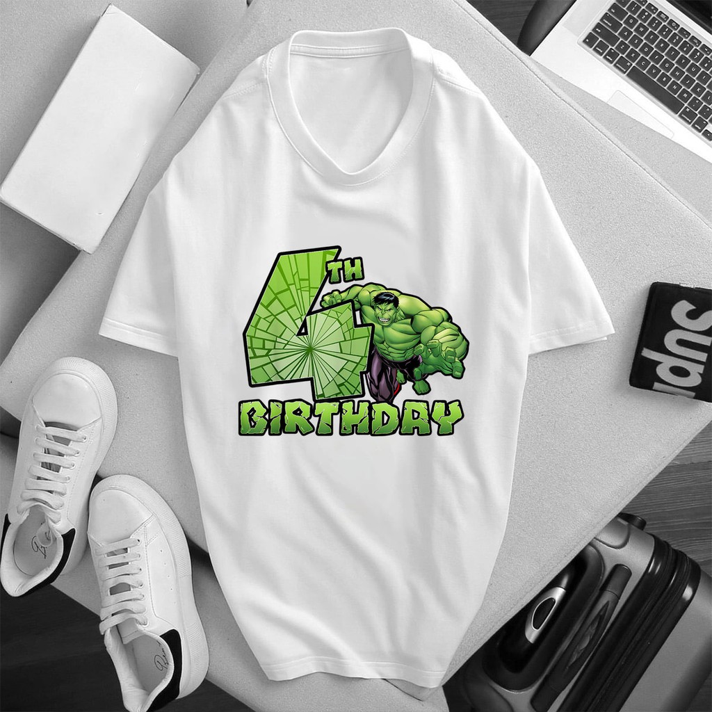 ÁO THUN UNISEX MARVEL KHỔNG LỒ XANH-HULK IN HÌNH CỰC ĐẸP GIÁ RẺ CỰC SHOCK CÓ SIZE TRẺ EM - 82