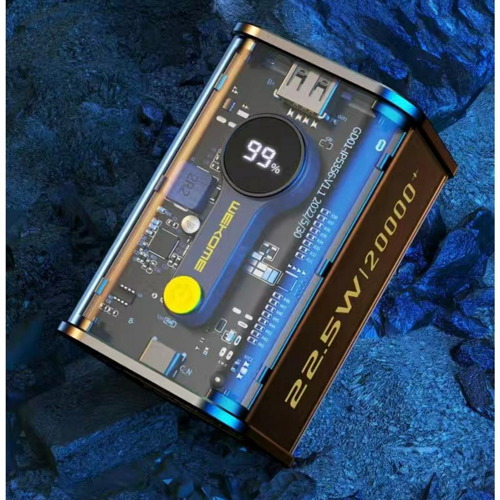 Sạc dự phòng 20000mah 10000mah Adaman Metal Digital Display Quick Charge, sạc nhanh 22.5W (QC3.0/ PD3.0)