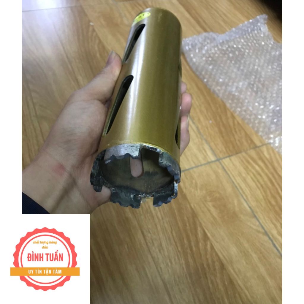 Mũi Khoan Rút Lõi Khô Phi 27,32,40,51 56, 63 dài 250mm  chuyên dùng cho thợ điều hòa, thợ điện nước mũi rút lõi khô