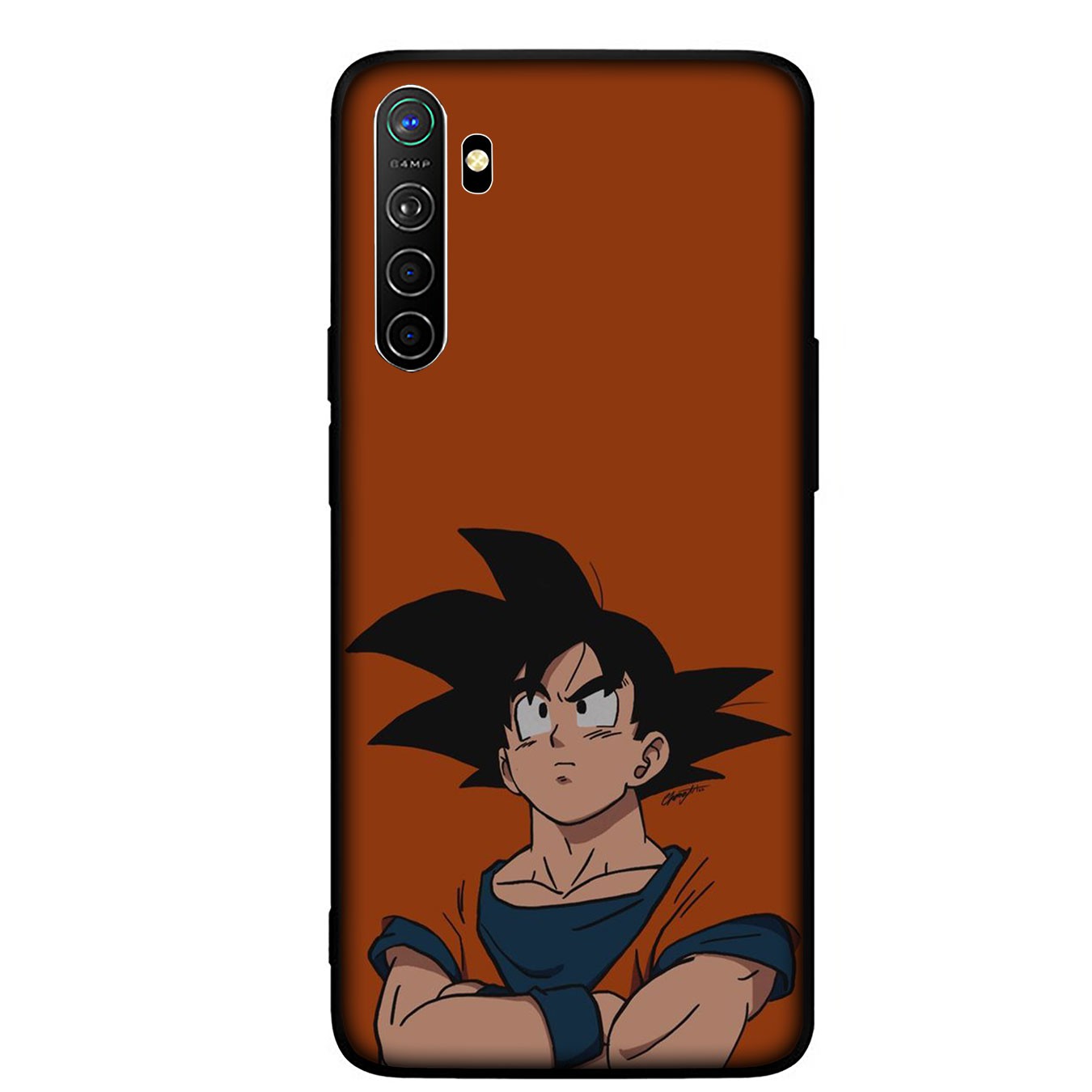 Samsung Galaxy A9 A8 A7 A6 Plus J8 2018 + A21S A70 M20 A6+ A8+ 6Plus Casing Soft Silicone Dragon Ball goku Phone Case