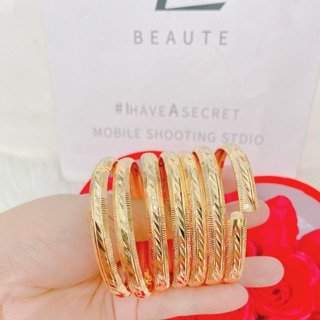 Vòng tay mạ vàng 18k