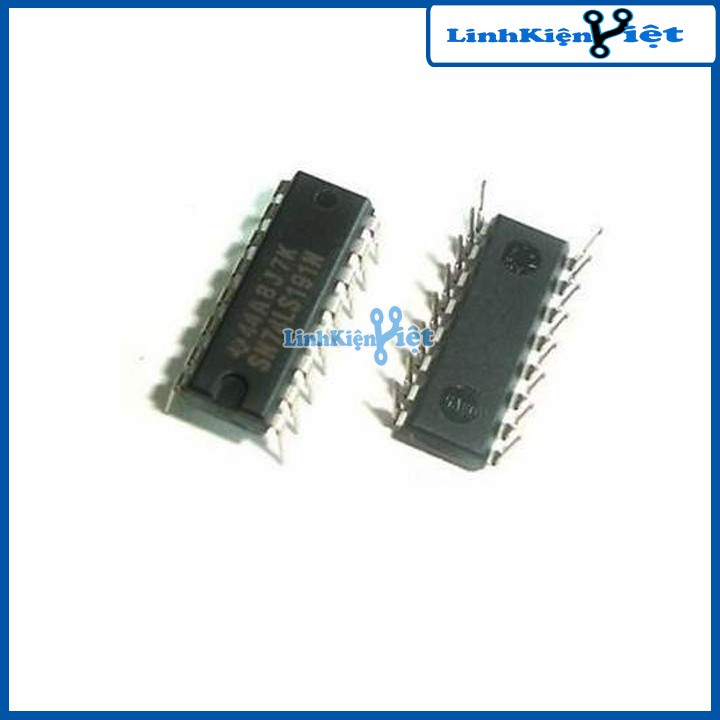 IC đếm nhị phân 74LS191 Up/Down DIP16