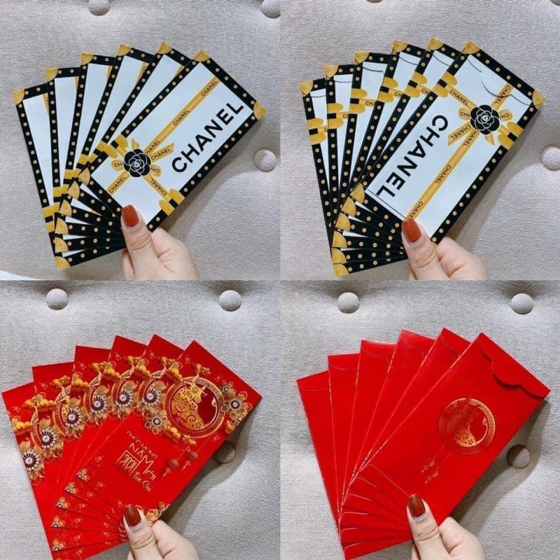 Combo 100c Bao lì xì mẫu hot 2021
