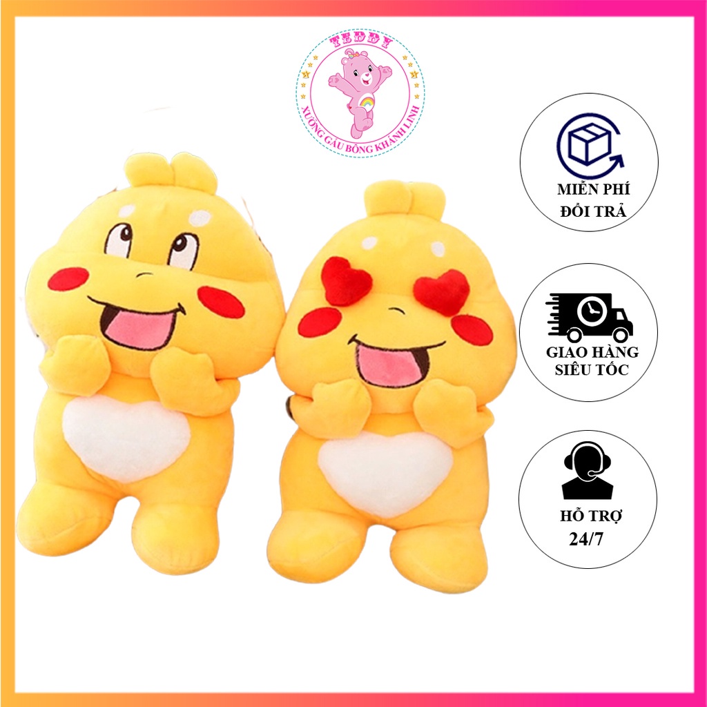 Gấu Bông Thiên Thần Qoobee Size Siêu To Khổng Lồ 70Cm Siêu Đáng Yêu Hàng Xuất Siêu Thị Cao Cấp