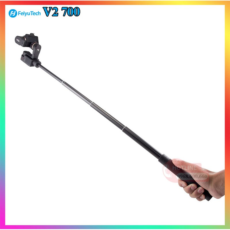 Gậy kéo dài Feiyu V2 700 cho gimbal chống rung Feiyu G5,G6, WG2, Zhiyun Crane 3 và các gimbal khác