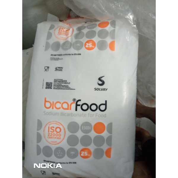 Baking soda - Bột Baking soda - NaHCO3 - 1kg Hàng Chiết Lẻ Từ Bao 25kg - Xuất xứ Ý - Thái Lan.